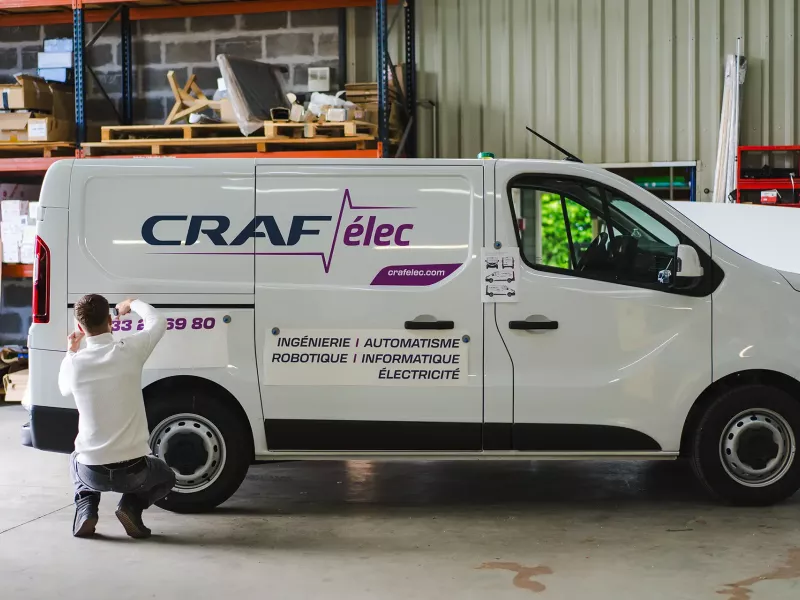 marquage vehicule caen klik studio