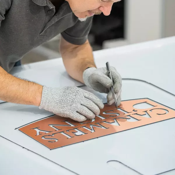 signalétique plaque caen klik studio