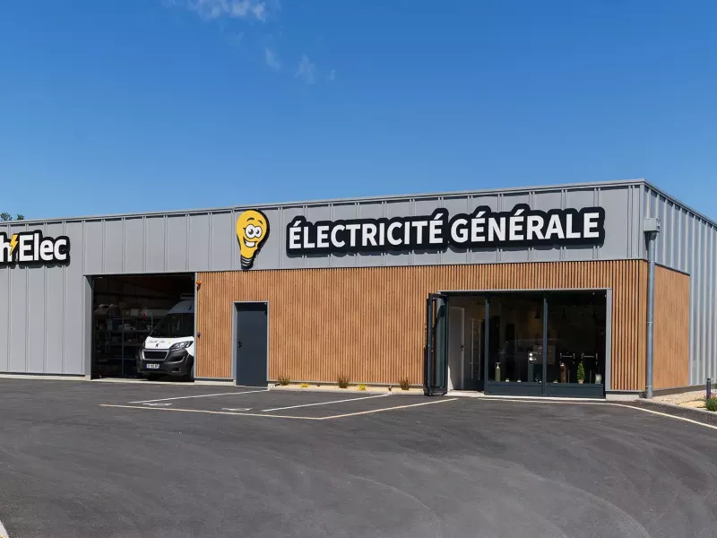 enseigne lumineuse Darth Elec