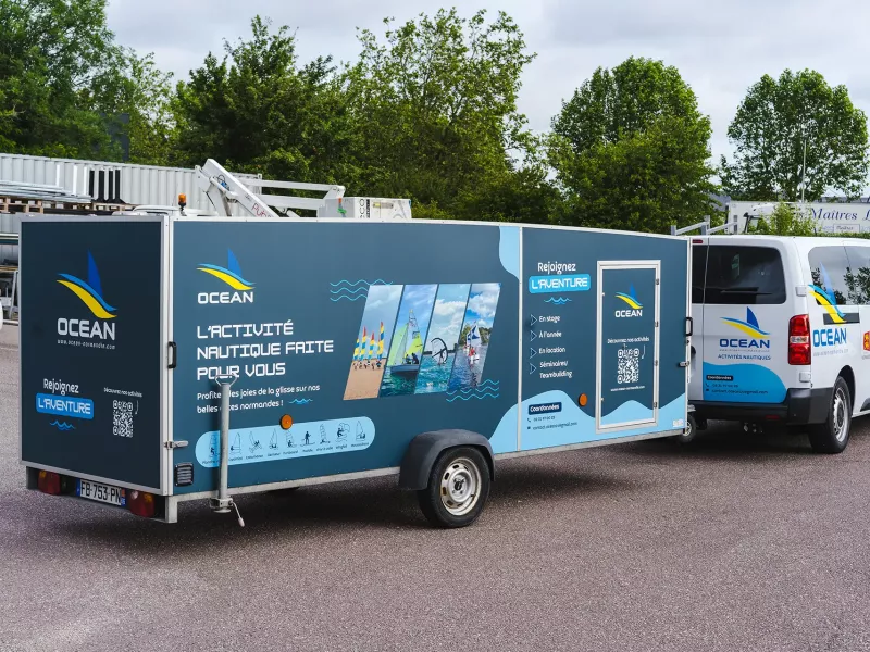 marquage vehicule caen klik studio
